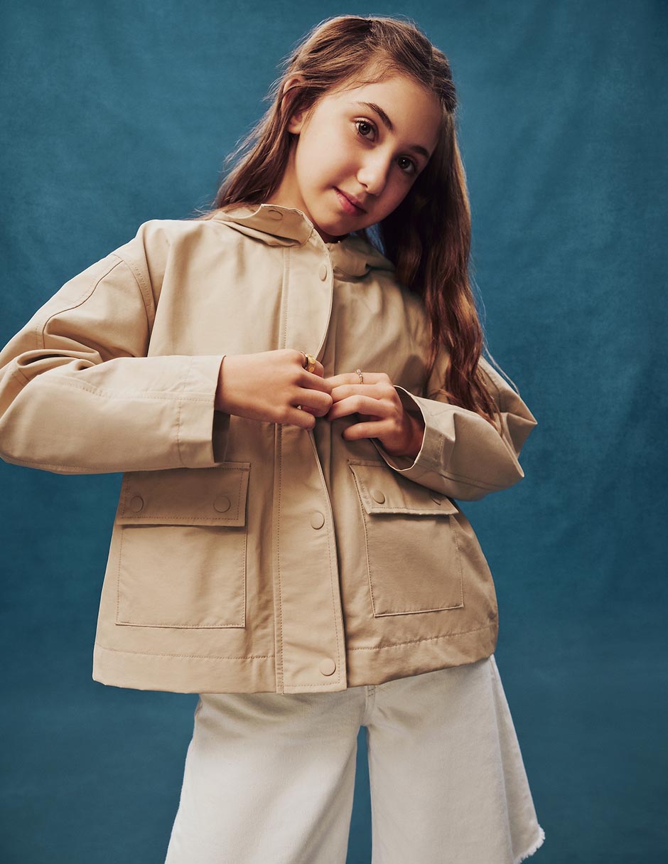 Chaqueta Gap Chamarras Gap Para Mujer Sudadera Con Cremallera De - Main Image