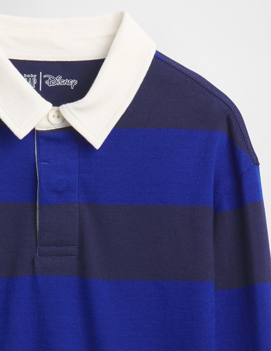 Playera tipo polo Mickey Mouse de algodón para bebé niño 3