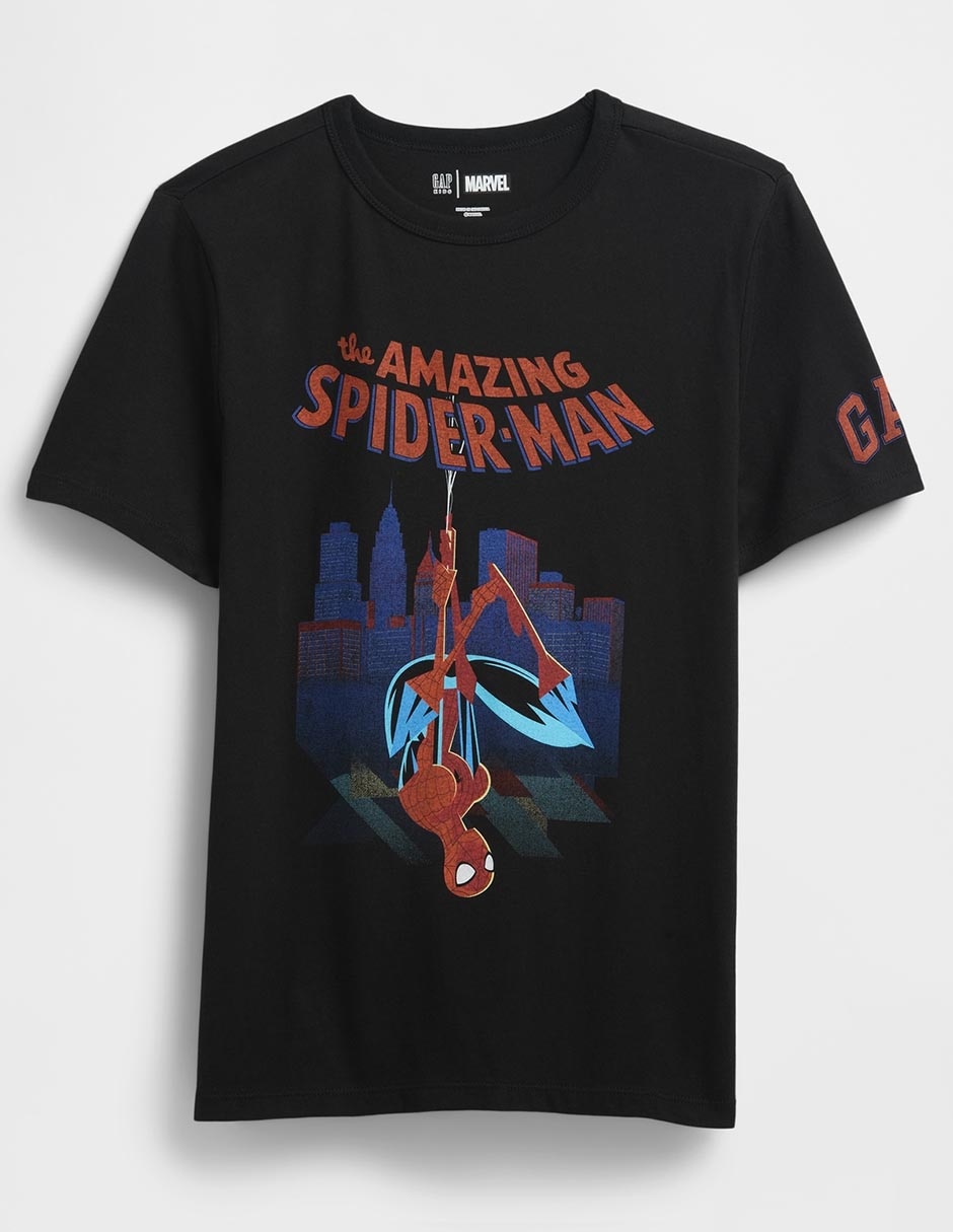 Playera Spider-Man manga corta para niño Playera Spider-Man manga corta para niño