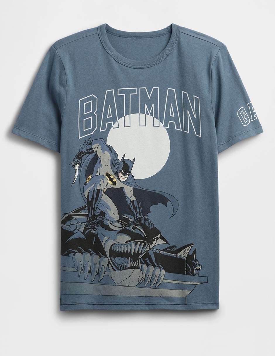 Playera Batman manga corta para niño Playera Batman manga corta para niño