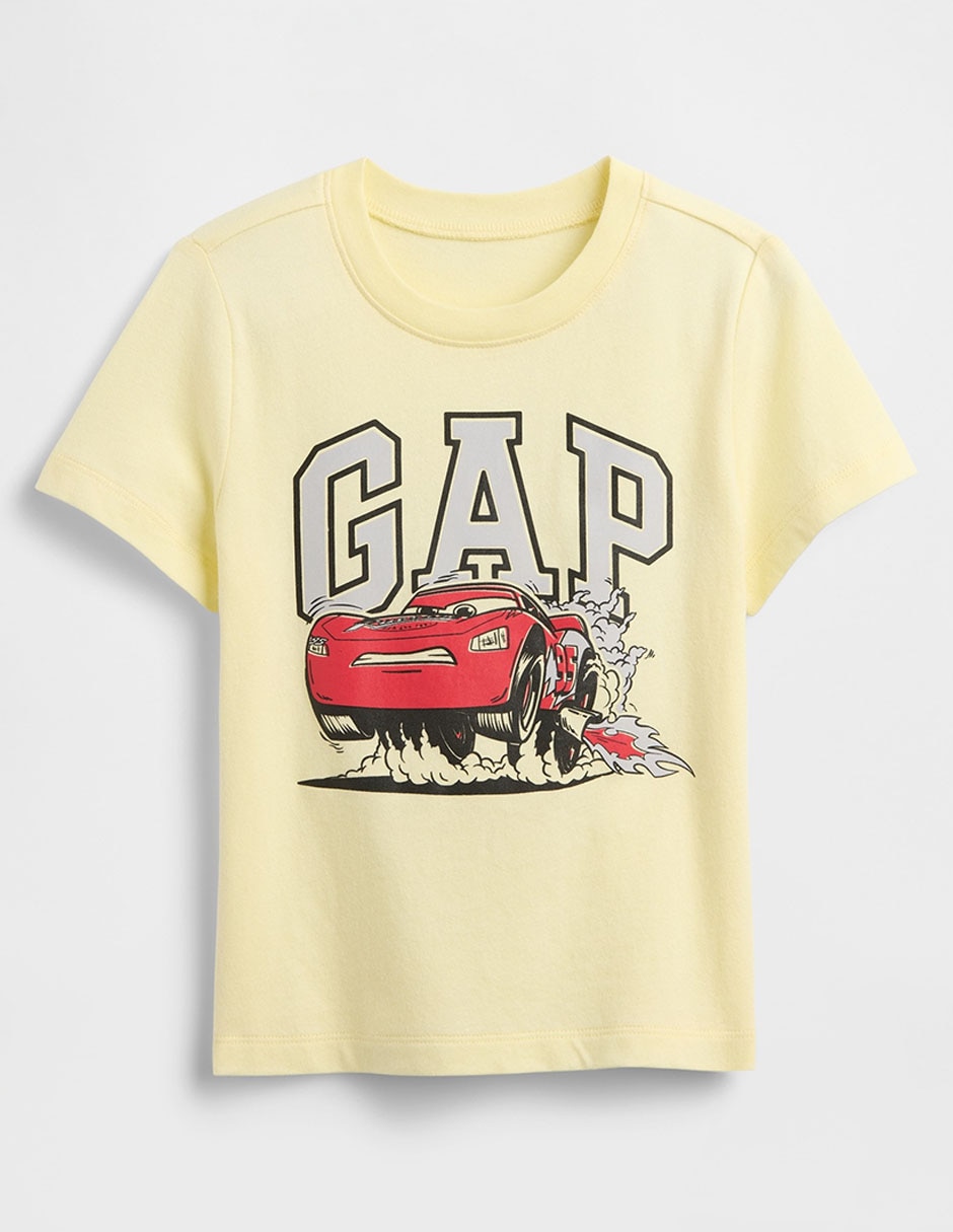 Playera Rayo McQueen manga corta para niño