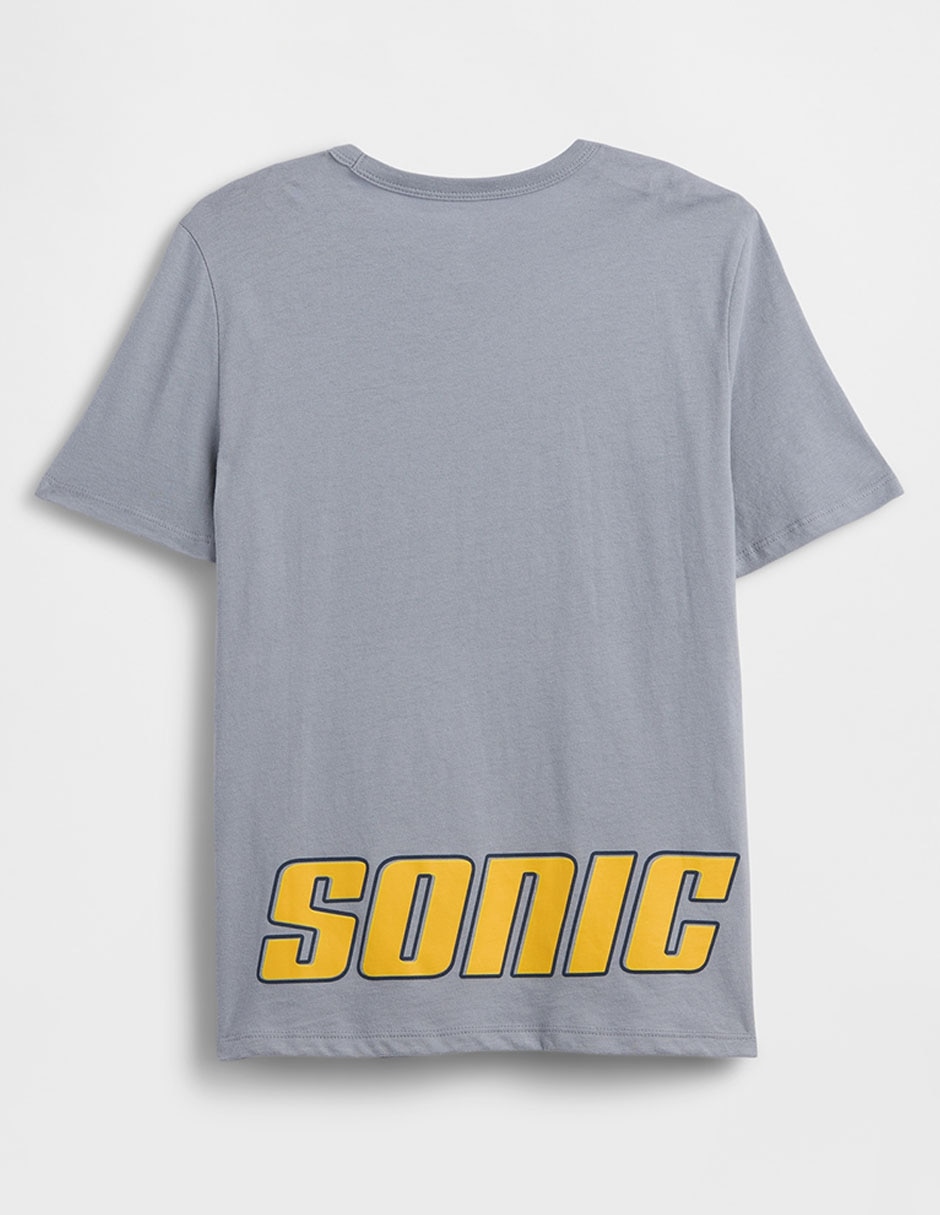 Playera Sonic manga corta para niño 2