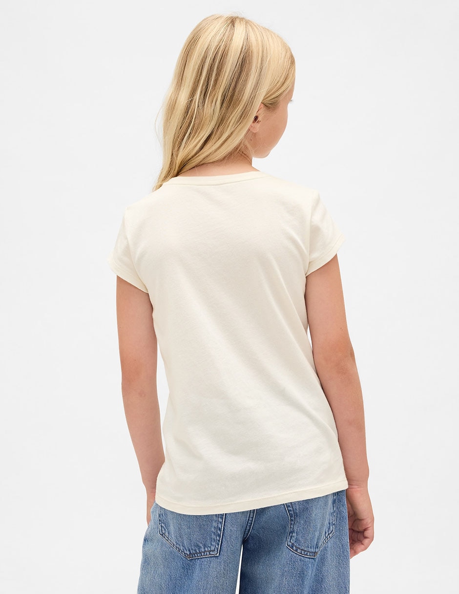 Playera manga corta para niña 3