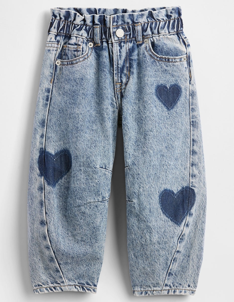 Jeans amplio para niña Jeans amplio para niña
