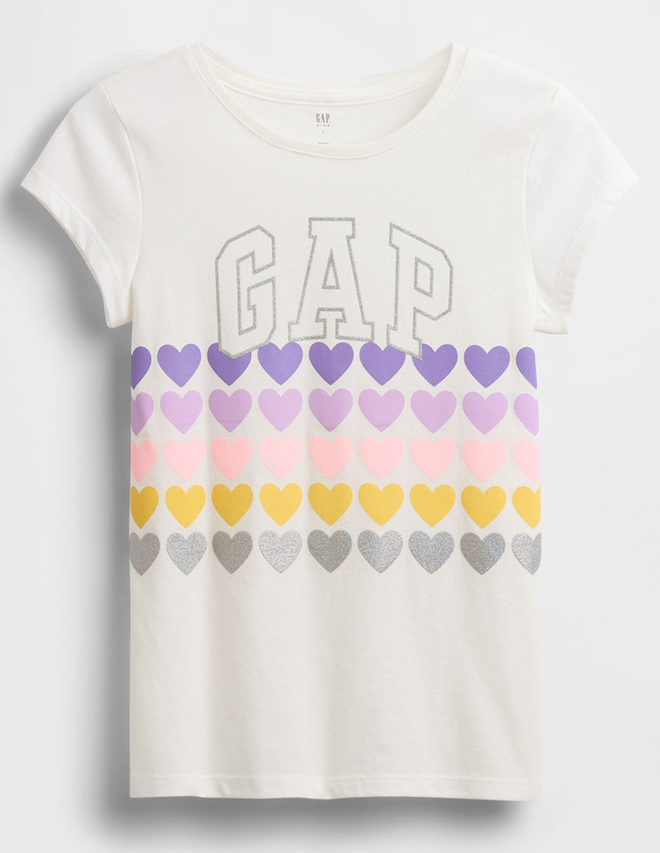 Playera manga corta para niña 2