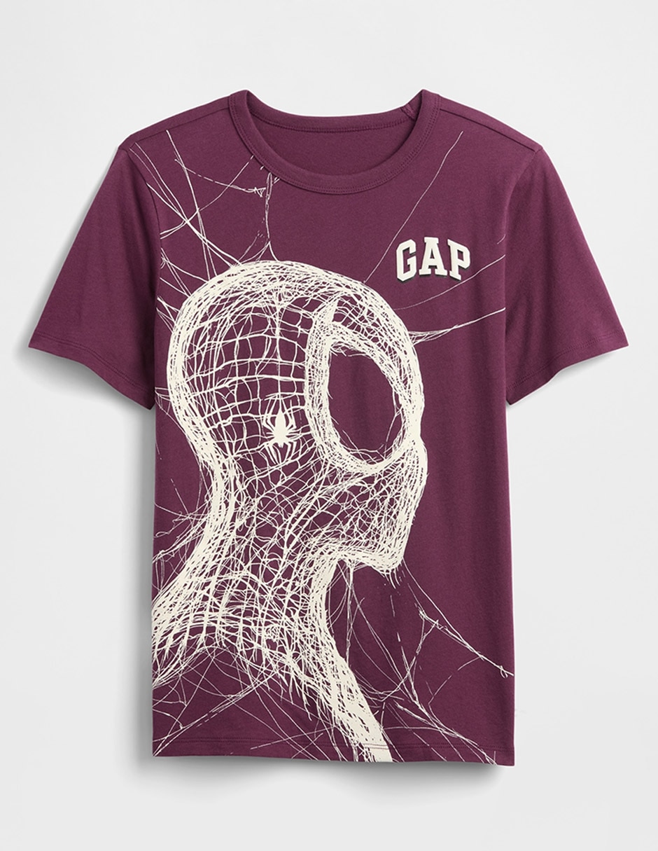 Playera Spider-Man manga corta para niño