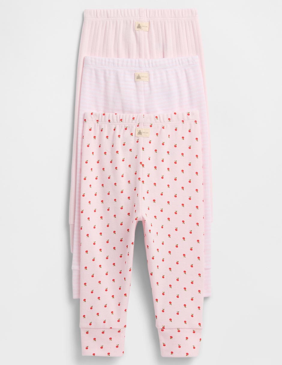PANTS GAP 791289 BEB, 6-12 MESES, ROSA