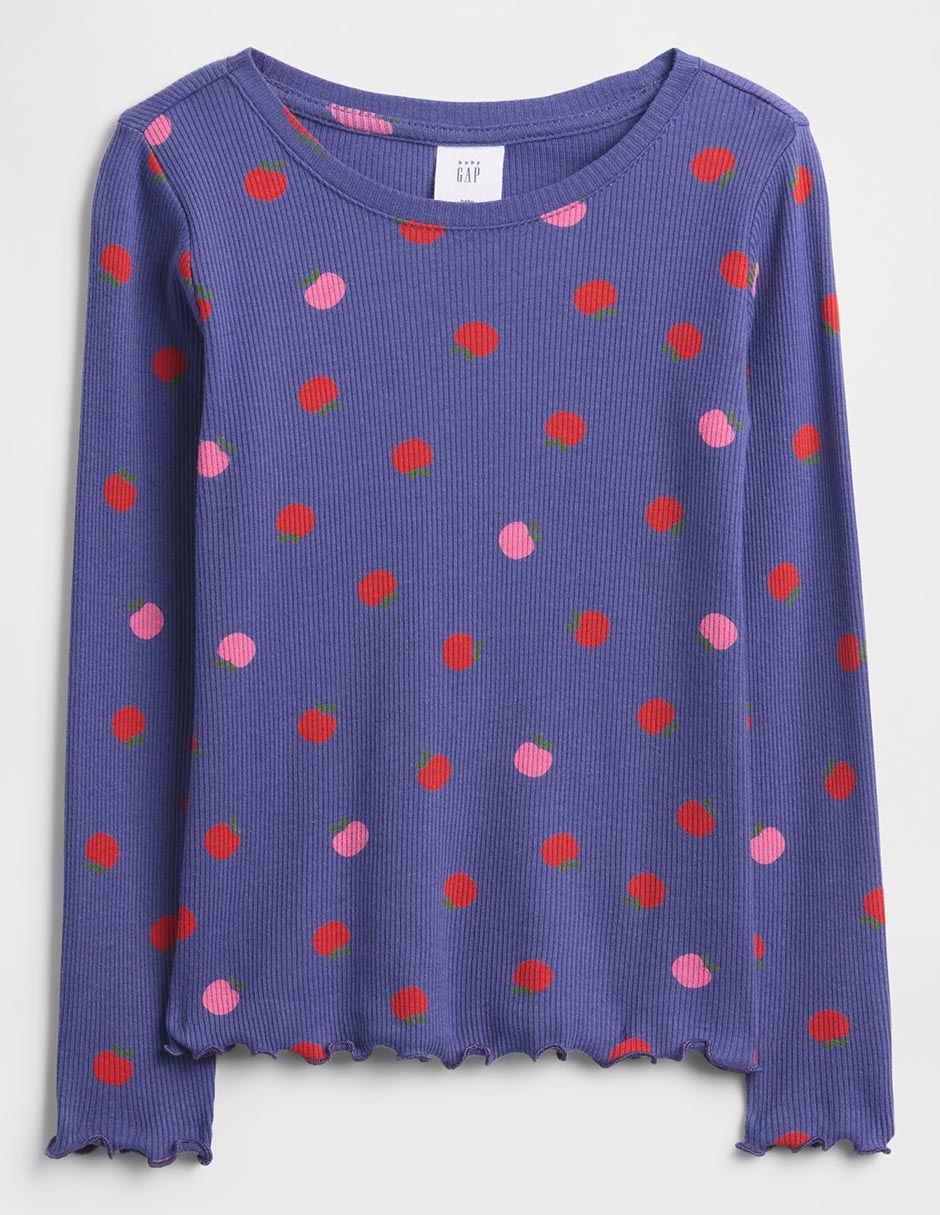 Playera manga larga para bebé niña 1