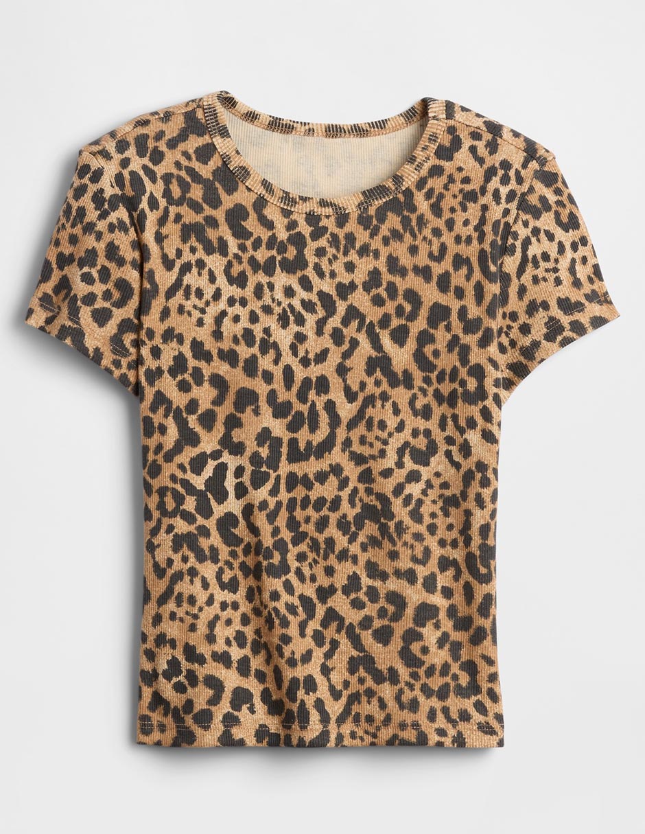 Playera manga corta para niña