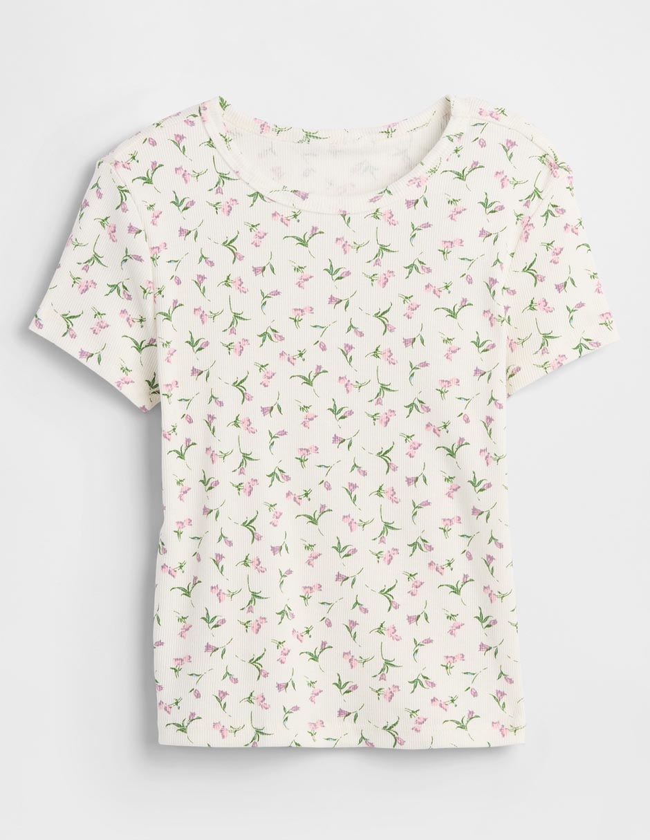 Playera manga corta para niña Playera manga corta para niña