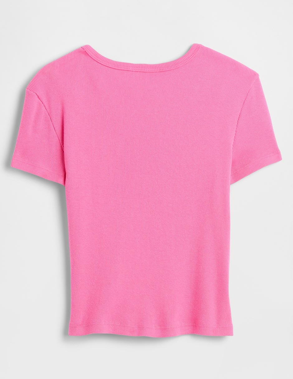 Playera manga corta para niña 2
