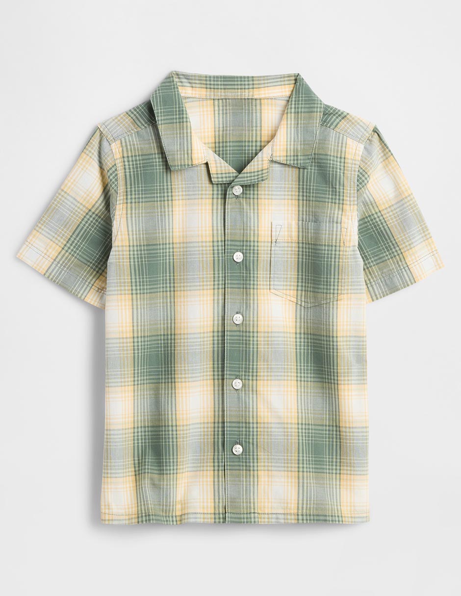 Camisa casual manga corta para niño 1