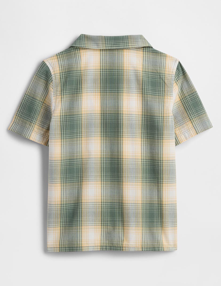 Camisa casual manga corta para niño 2