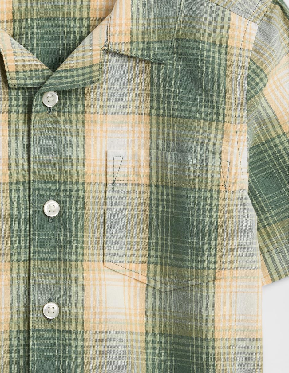 Camisa casual manga corta para niño 3