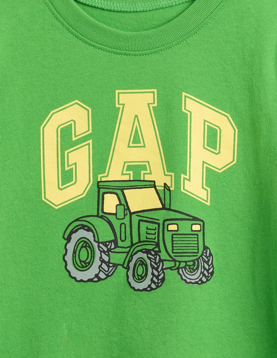 Playera manga corta para niño 3