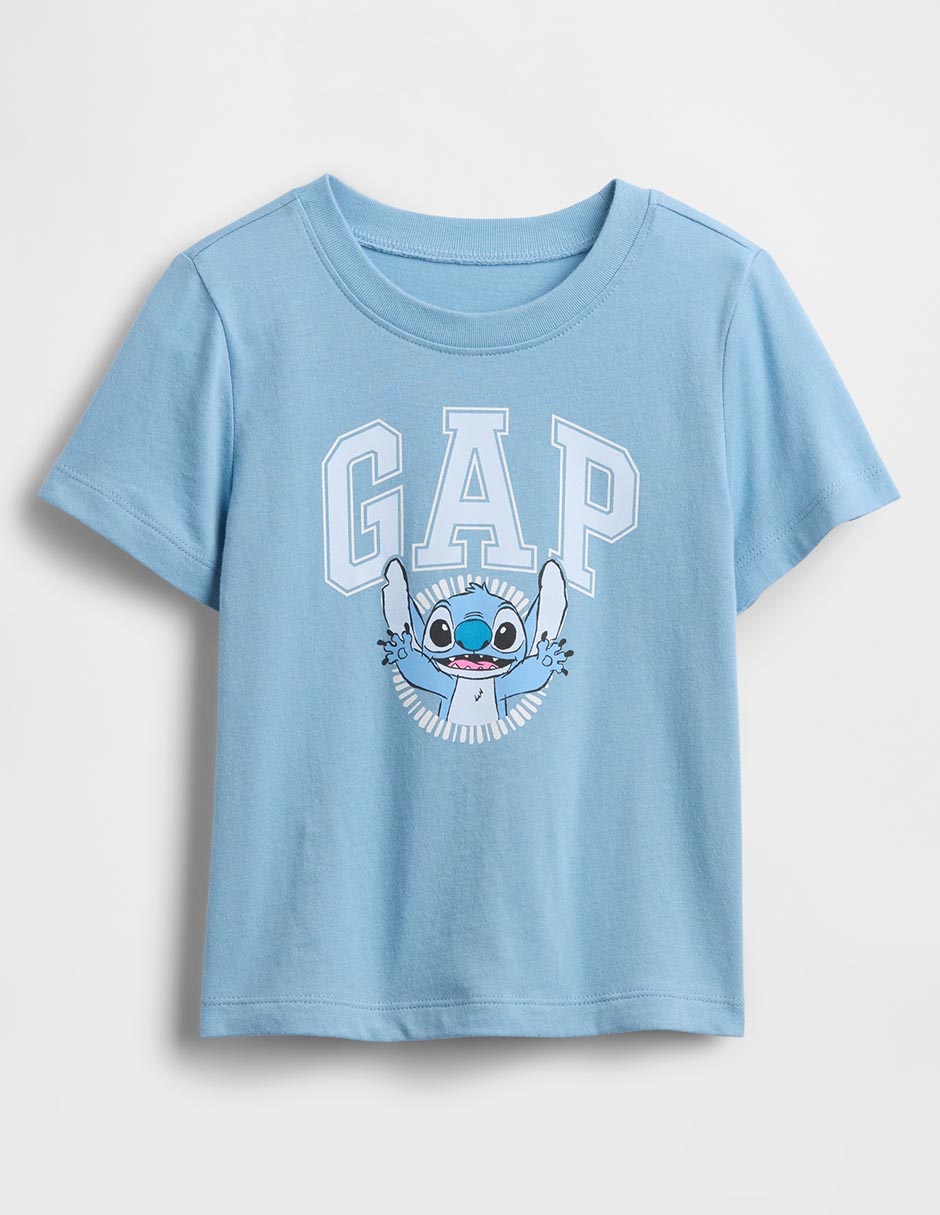 Playera Stitch manga corta para bebé niño Playera Stitch manga corta para bebé niño