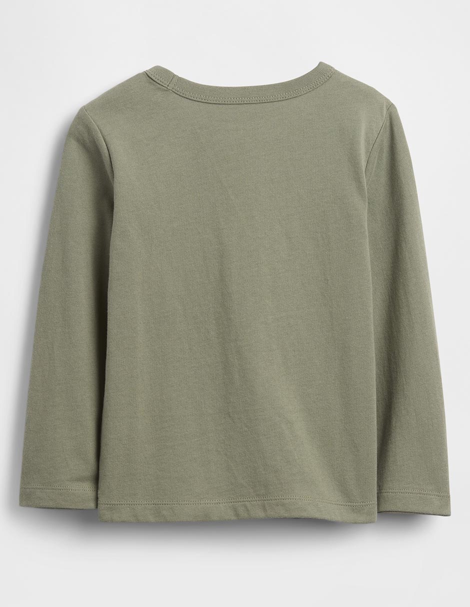 Playera manga larga para bebé / infantil niño 2