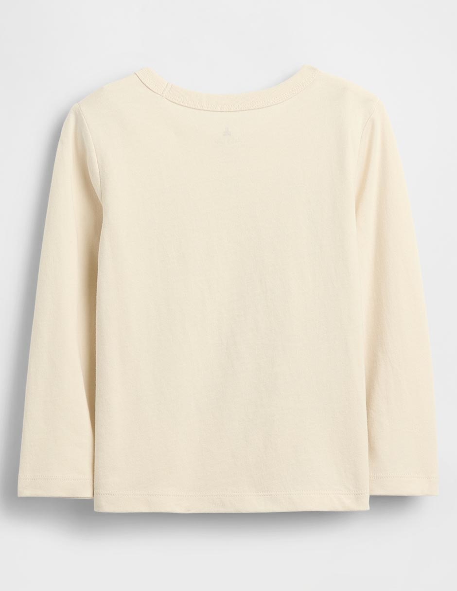 Playera manga larga para bebé / infantil niño