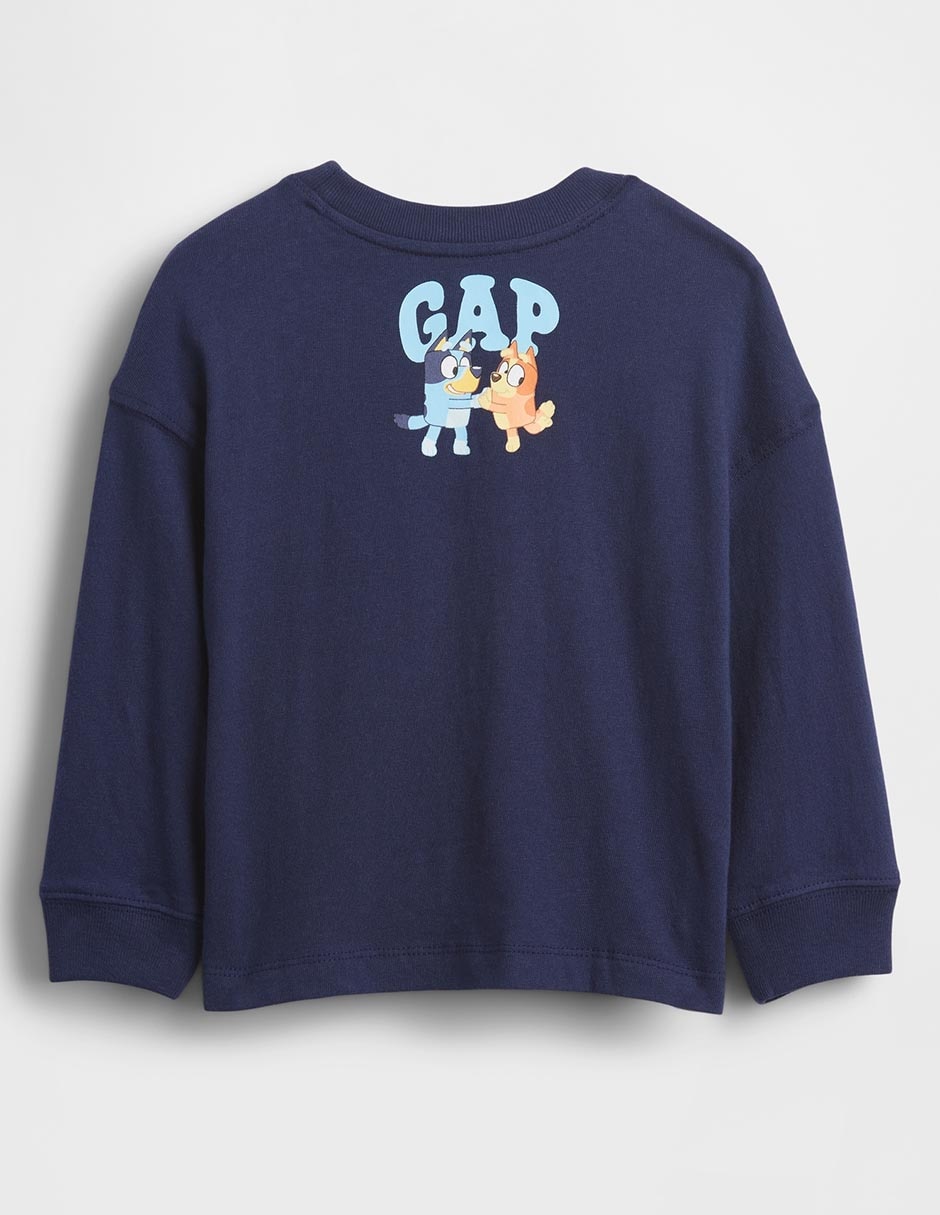PLAYERA GAP, 6-12T MESES, AZUL MARINO