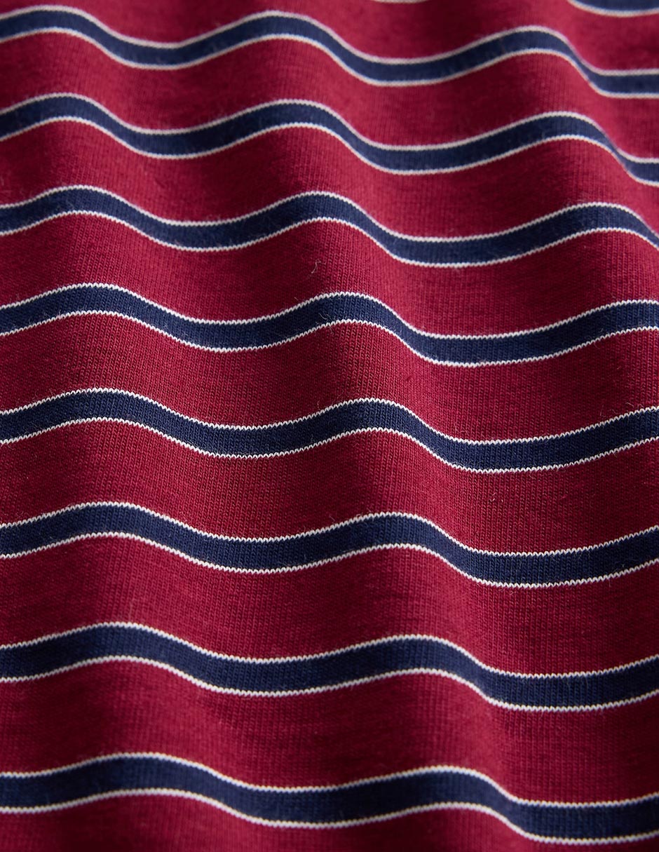 PLAYERA GAP 831299C NIÑO, 6-7 AÑOS, VINO