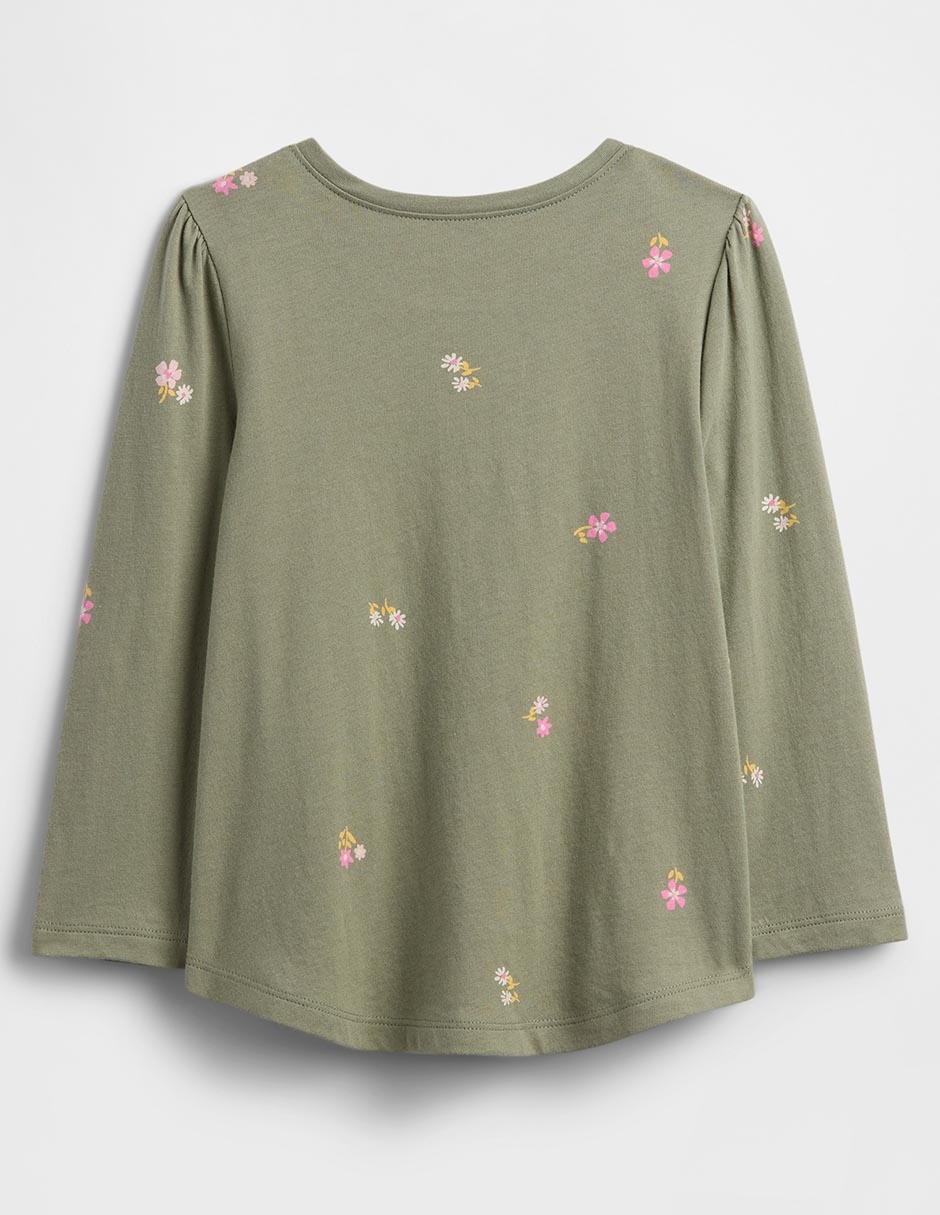 Playera manga larga para niña 2