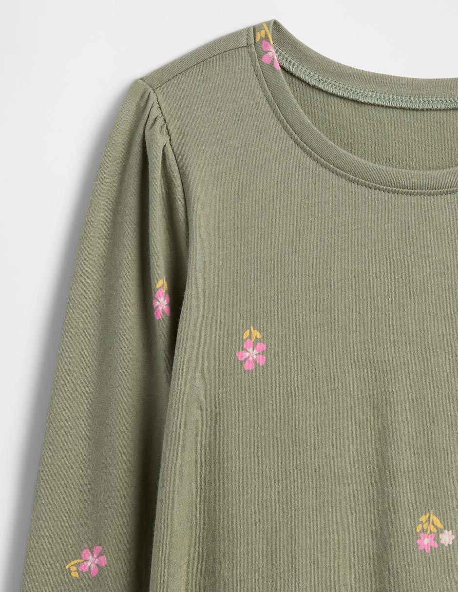 Playera manga larga para niña 3