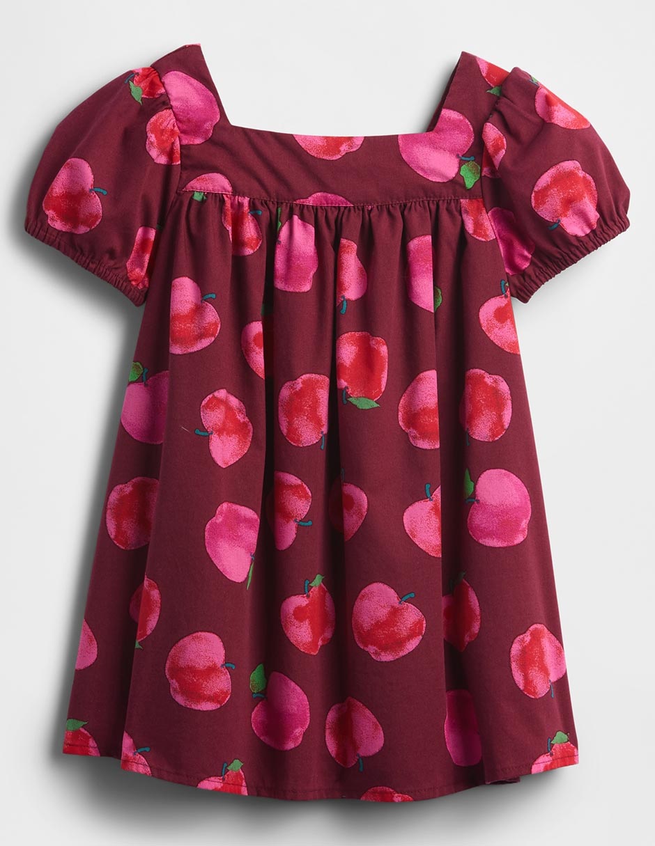 Vestido manga globo para bebé niña 2