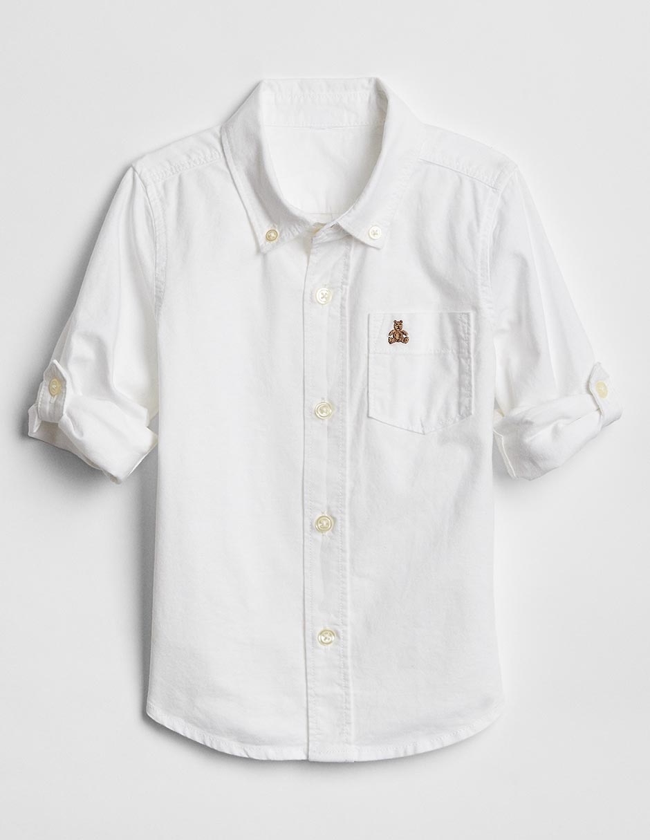 Camisa casual manga larga para niño Camisa casual manga larga para niño