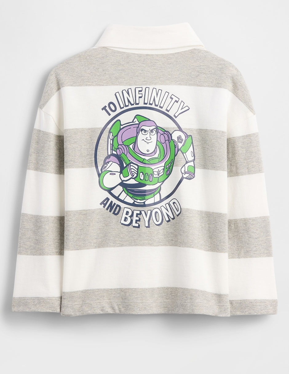 Playera tipo polo de algodón para niño 2