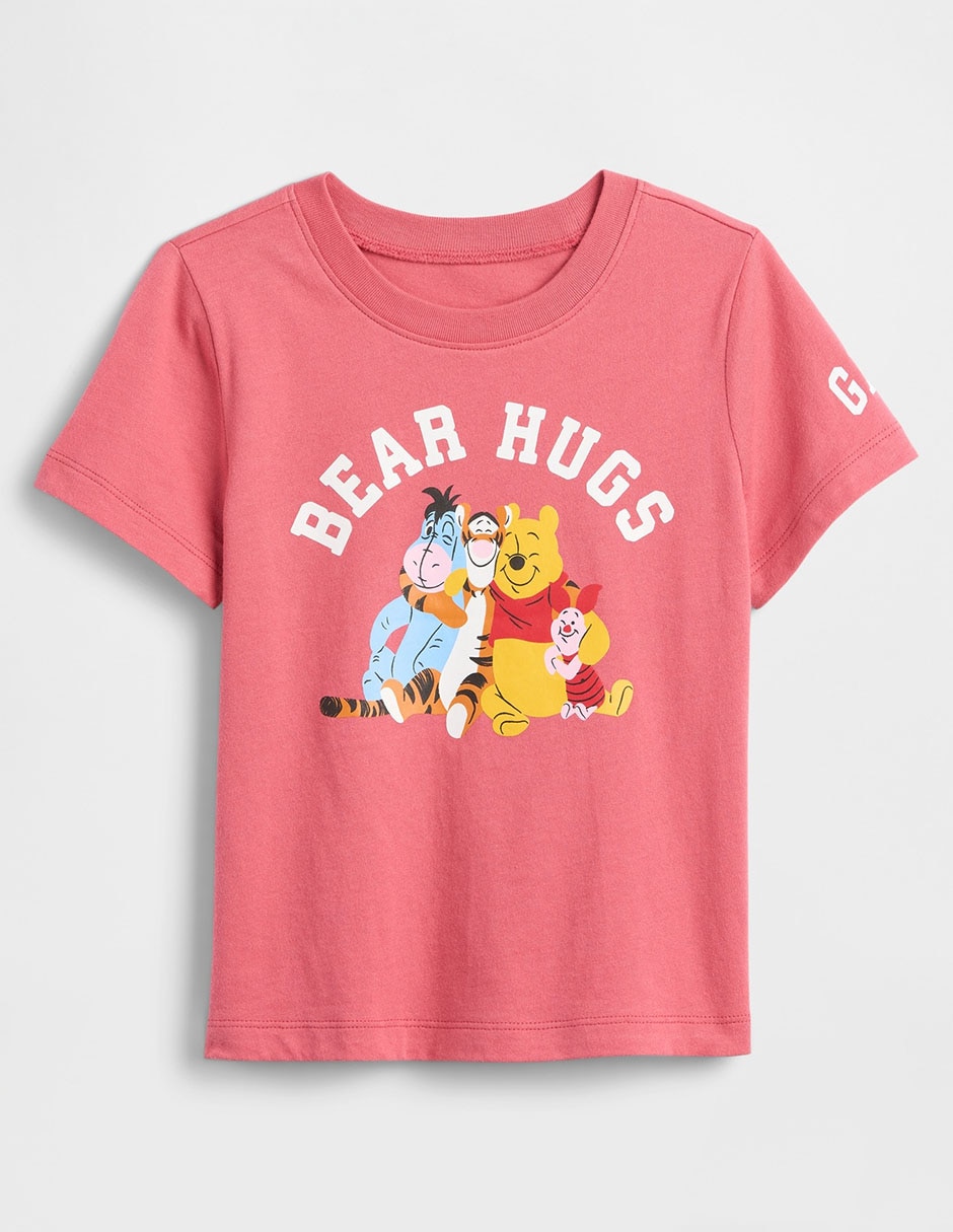 Playera Winnie Pooh manga corta para bebé niño