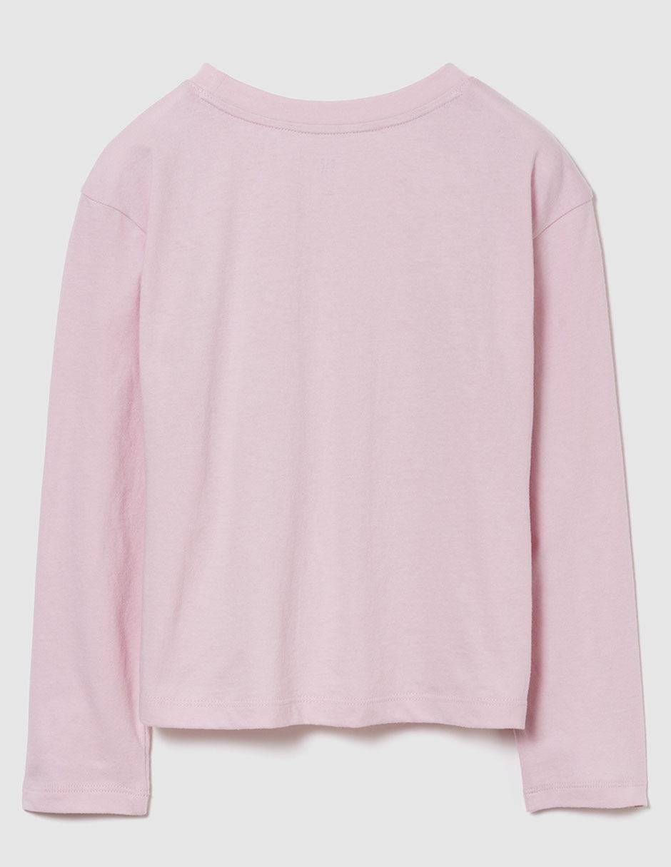 Playera manga larga para niña 2