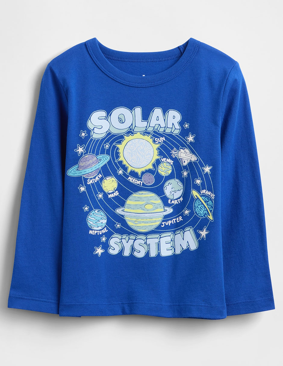 Playera manga larga para niño Playera manga larga para niño
