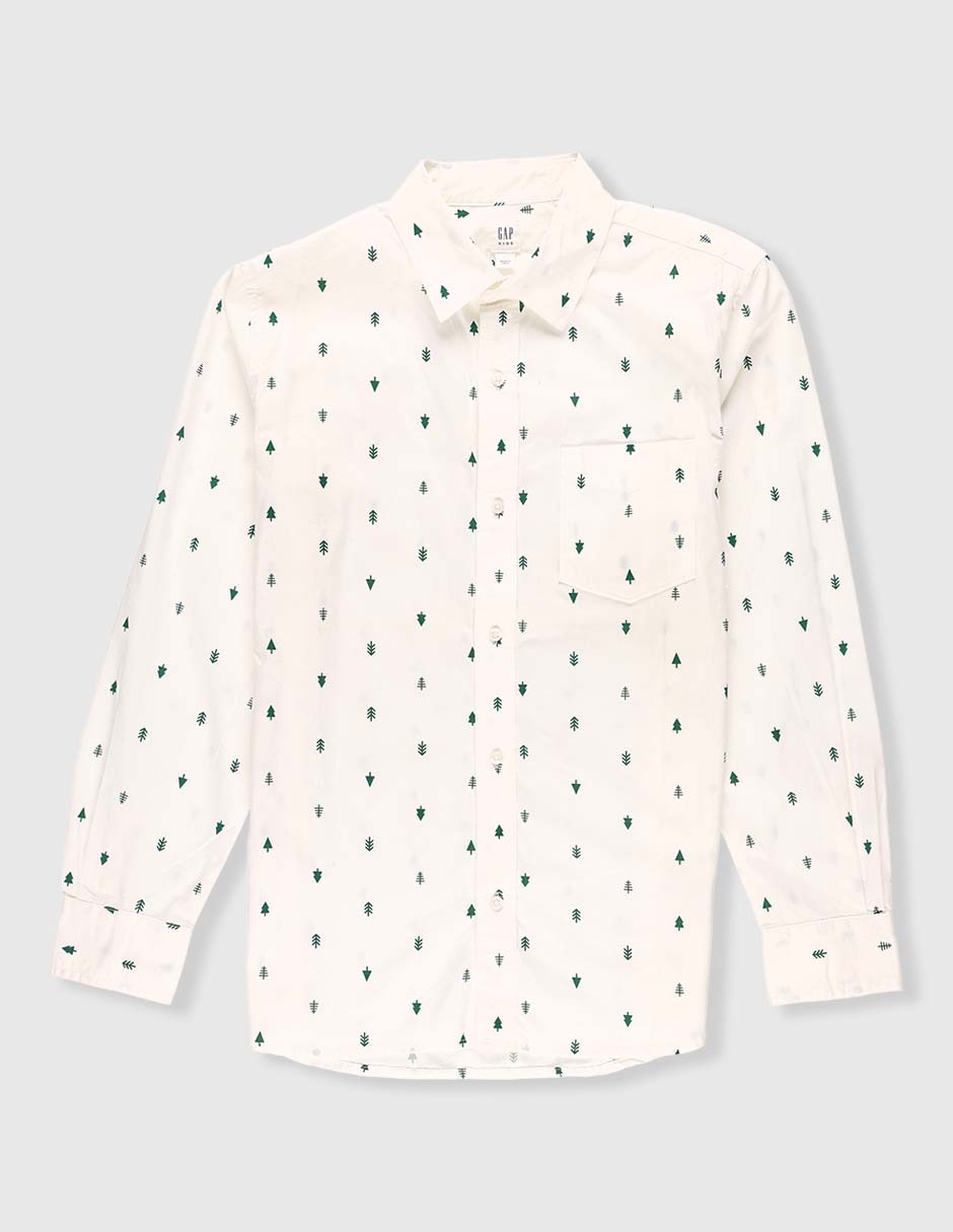 Camisa casual manga larga para niño Camisa casual manga larga para niño