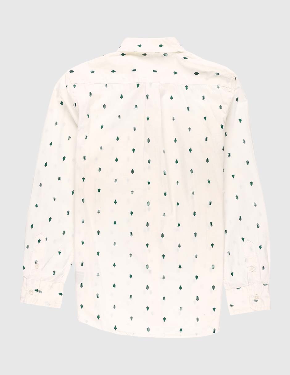 Camisa casual manga larga para niño 2