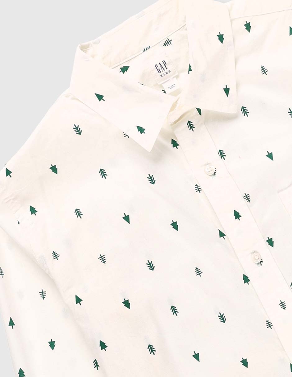 Camisa casual manga larga para niño 3