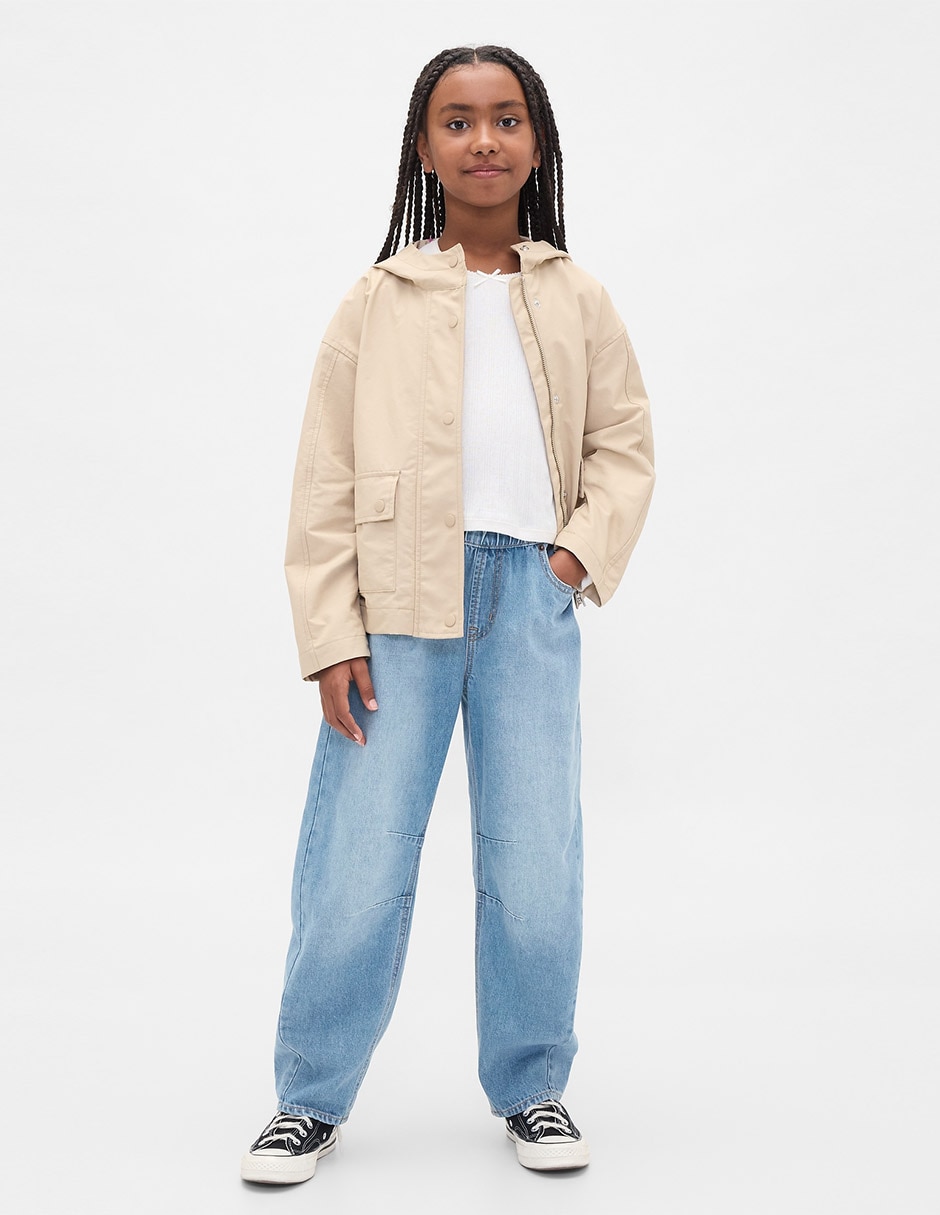 Jeans straight para niña