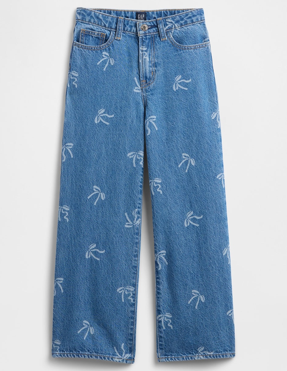 Jeans amplio para niña Jeans amplio para niña