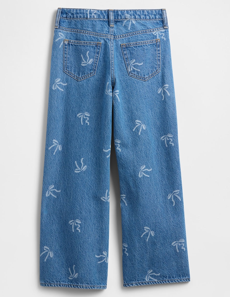 Jeans amplio para niña 2