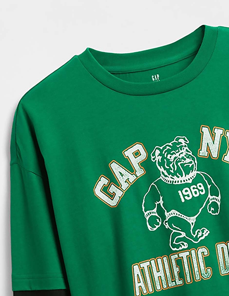 Playera manga larga para niño 2