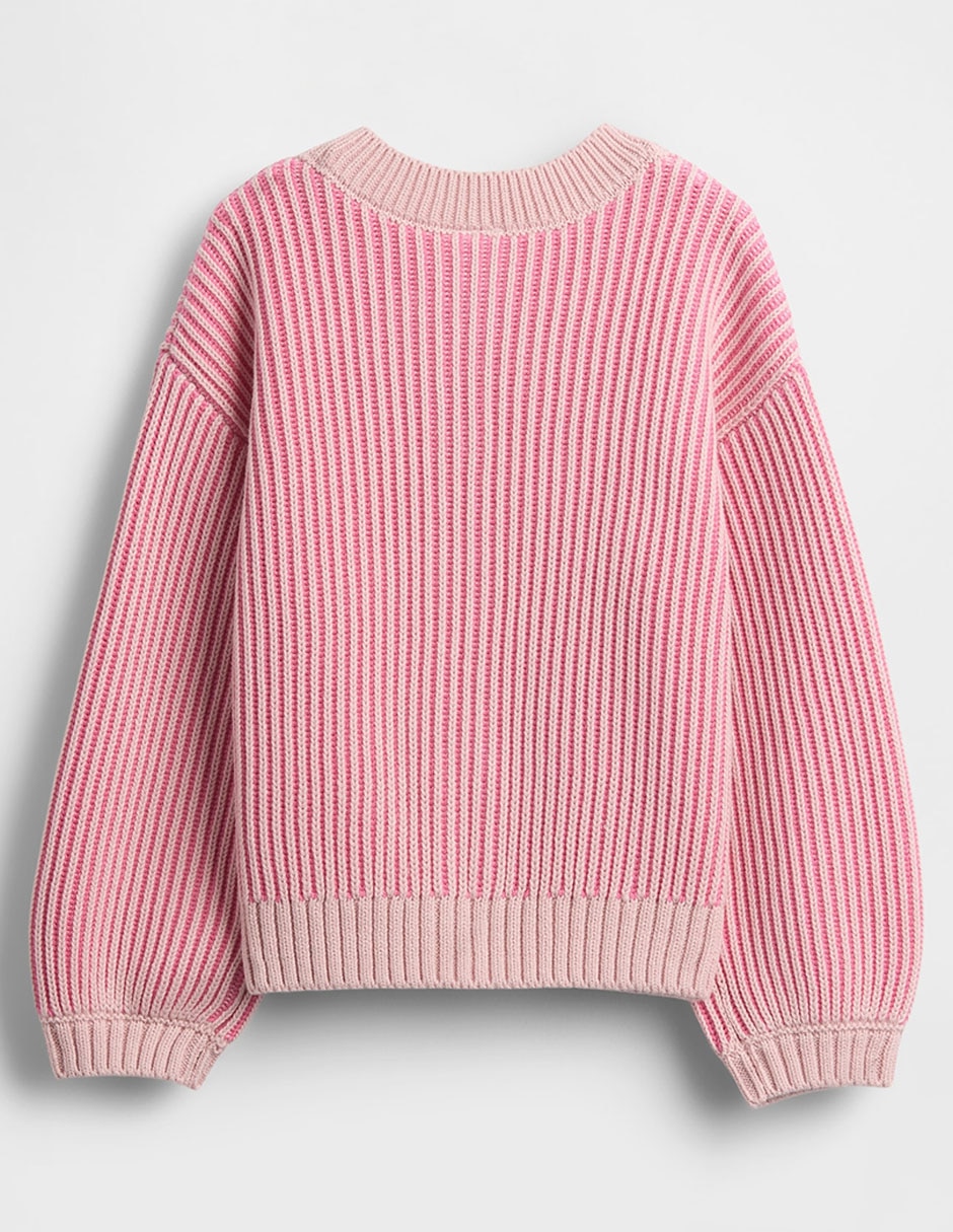 SUÉTER GAP 845088 NIÑA, 2T AÑOS, ROSA