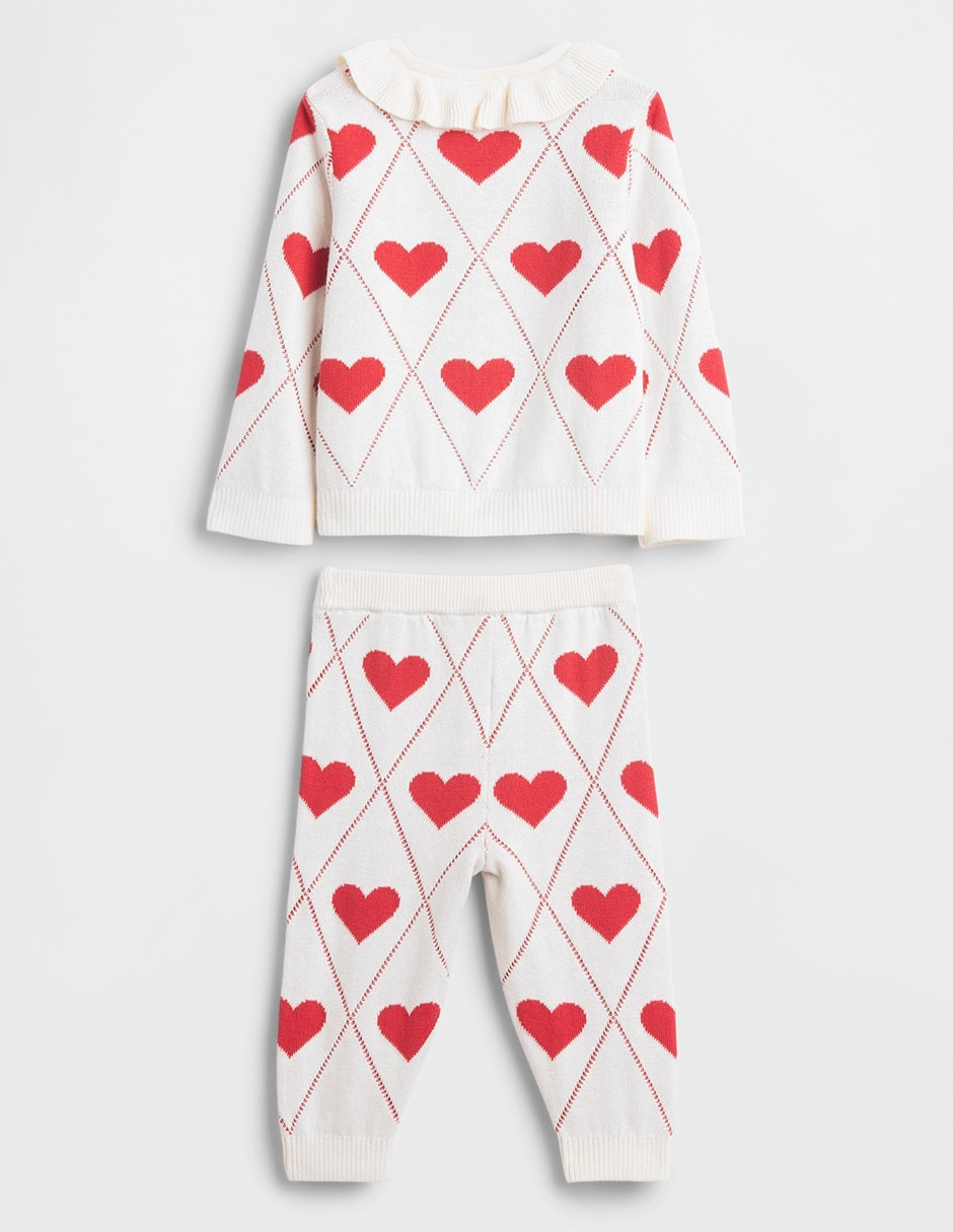 Conjunto de algodón para bebé niña 2
