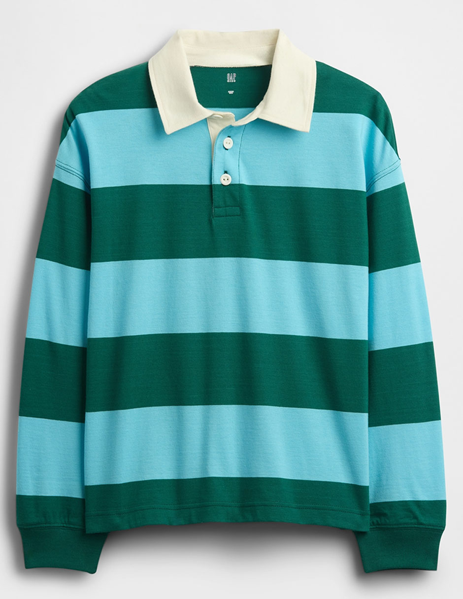 Playera tipo polo de algodón para niño 2