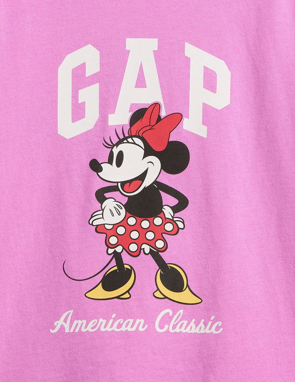 Playera Minnie Mouse Disney manga corta para bebé niña 2