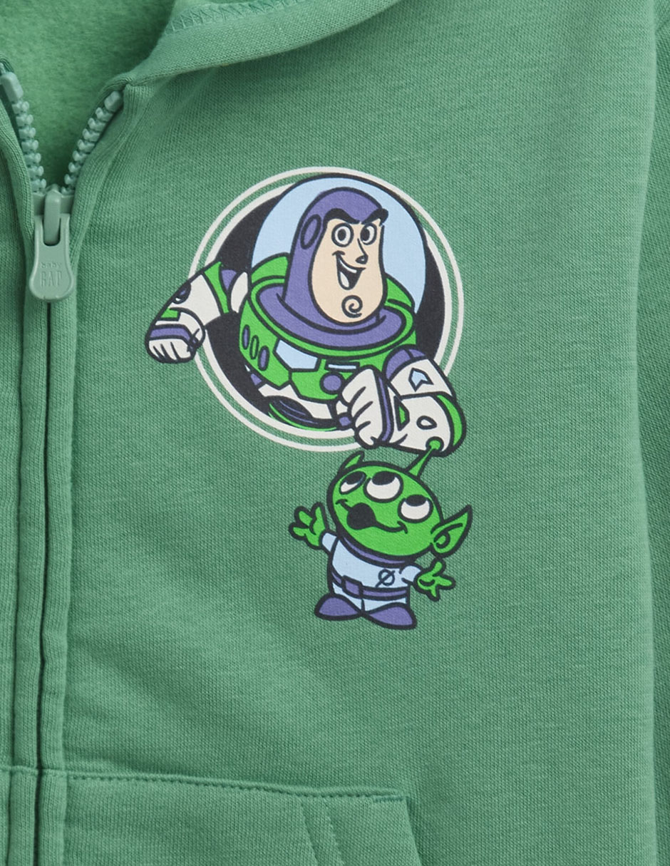 Sudadera Pixar Buzz Lightyear y Aliens de Pizza Planet para bebé niño 2