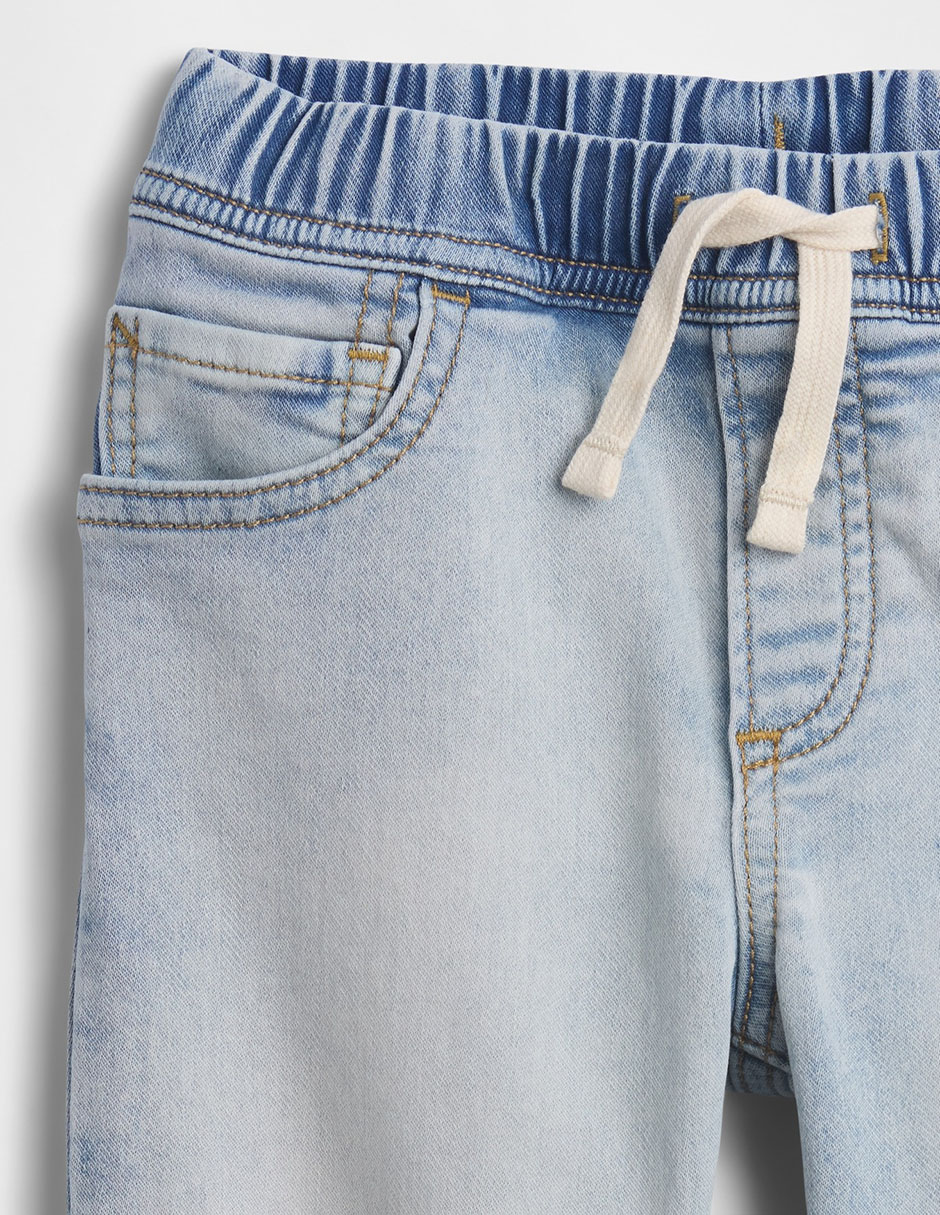 Jeans slim lavado claro para niño 2