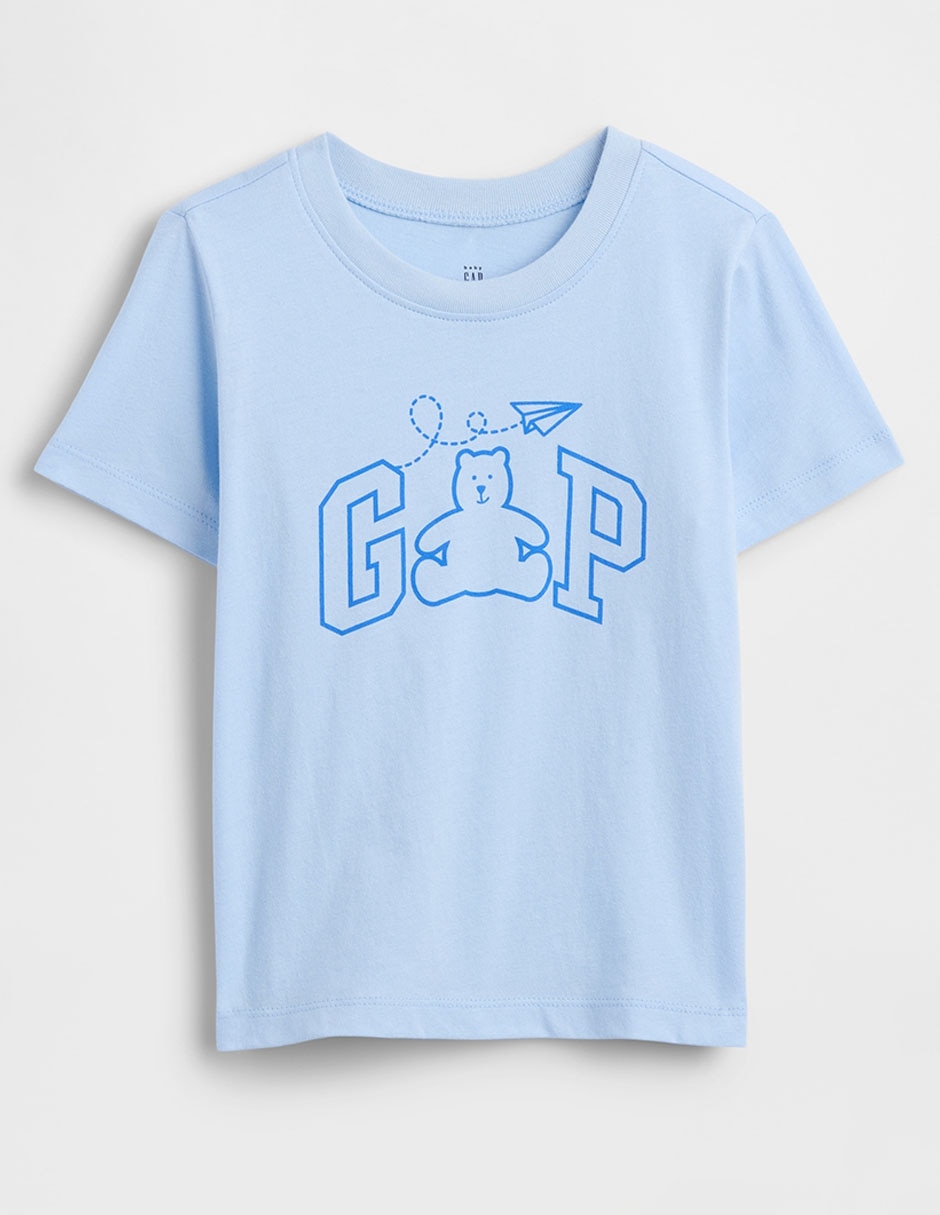 Playera manga corta para bebé niño