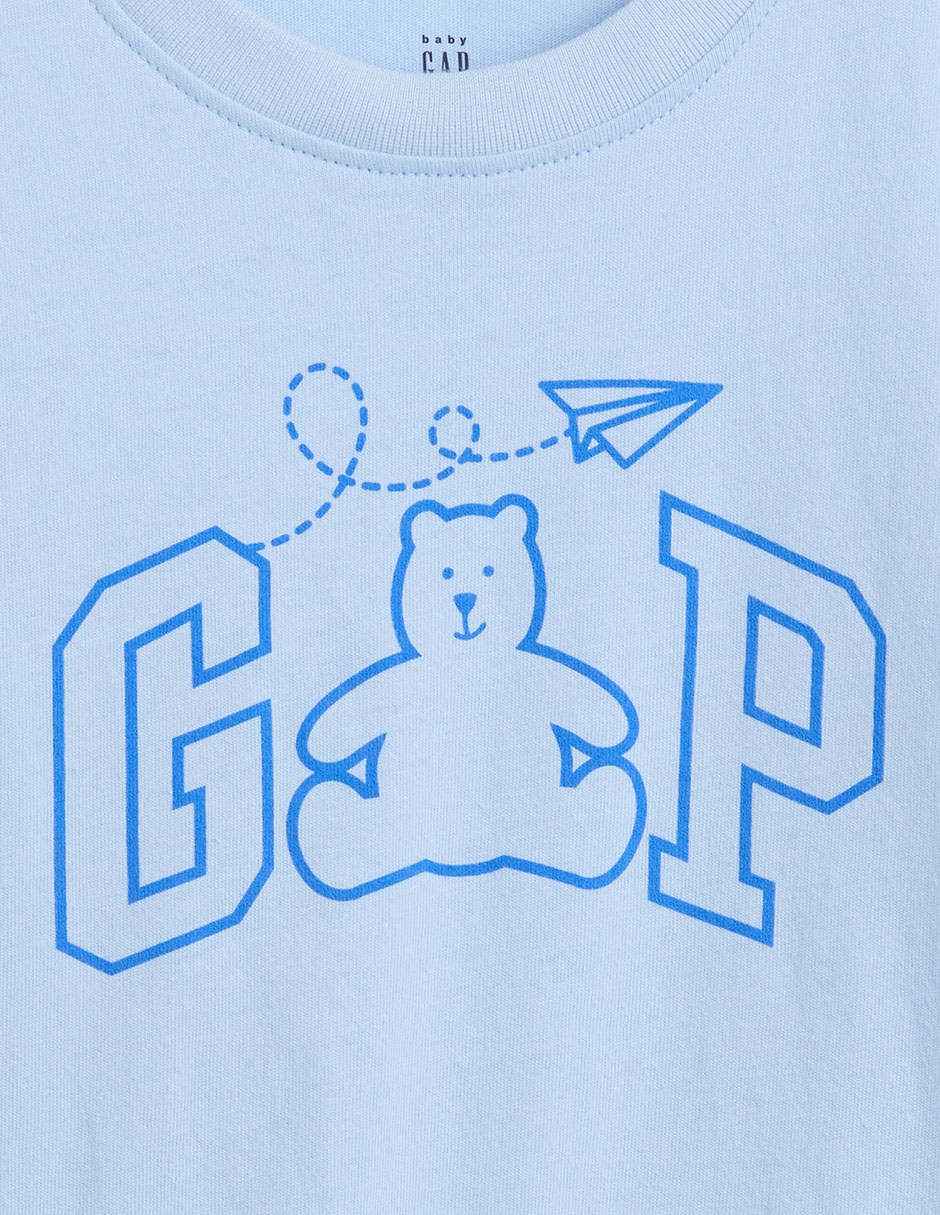 Playera manga corta para bebé niño 2