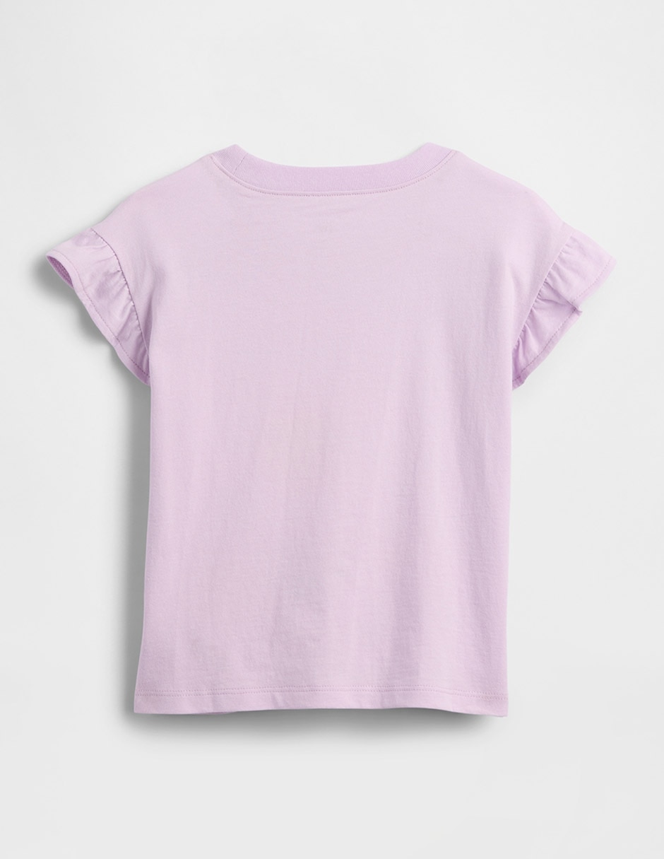 PLAYERA GAP 871481 NIÑA, 2T AÑOS, LILA