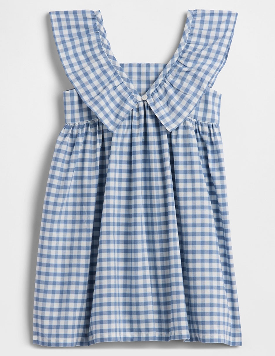 Vestido manga volantes para niña 2