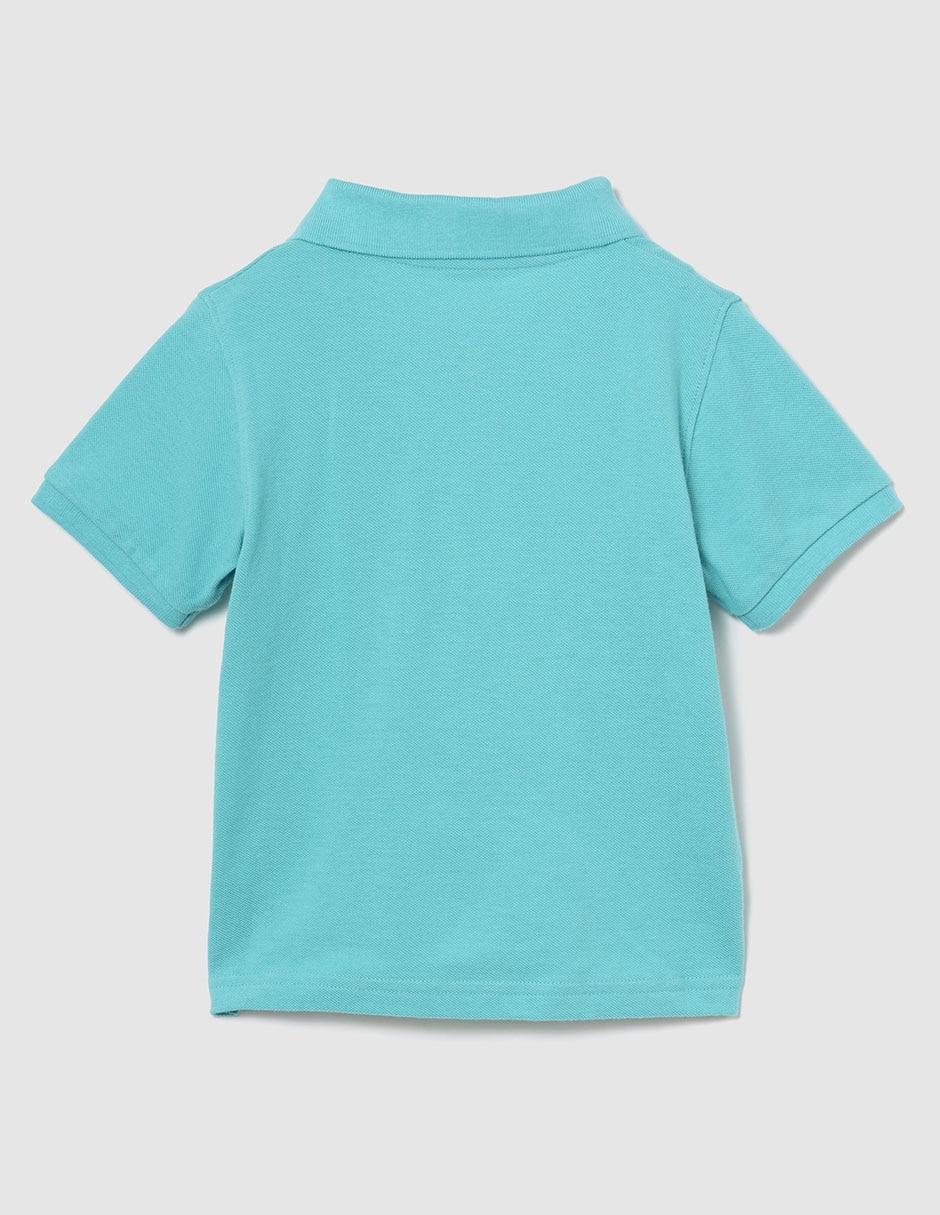 Playera tipo polo Pato Donald de algodón para niño 2